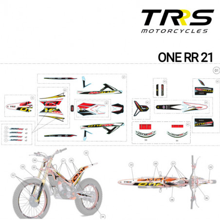 Kit Adhesivos TRRS Raga Racing RR depósito 2021