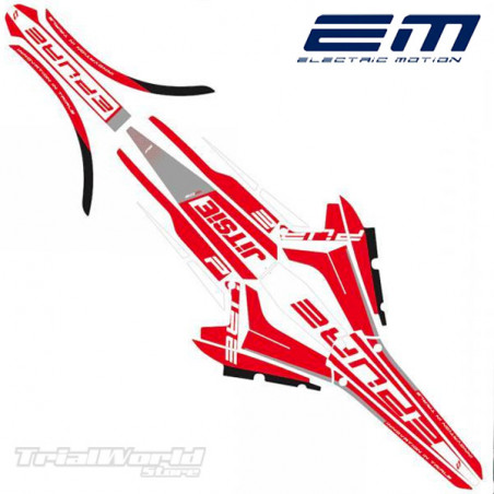 Kit adhesivos Electric Motion Epure Stealth rojo