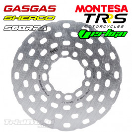 Rear brake disc GALFER 809W for trial FIM homologation