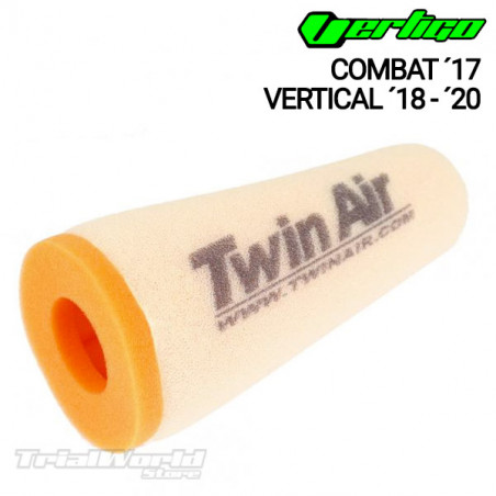 Filtro de aire Vertigo Combat 2017 y Vertigo Vertical