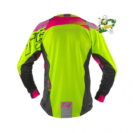 Camiseta MOTS Junior amarilla Trial