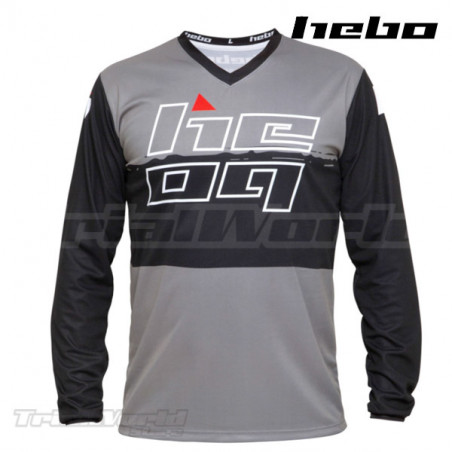 Camiseta Trial Hebo PRO 22 gris