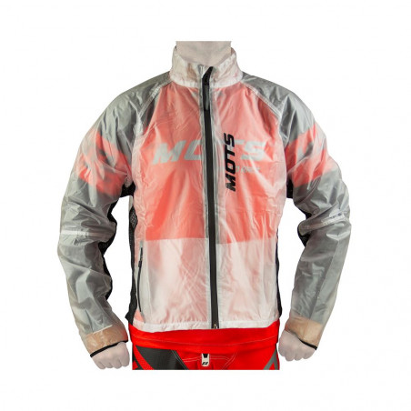 Mots transparent rain jacket