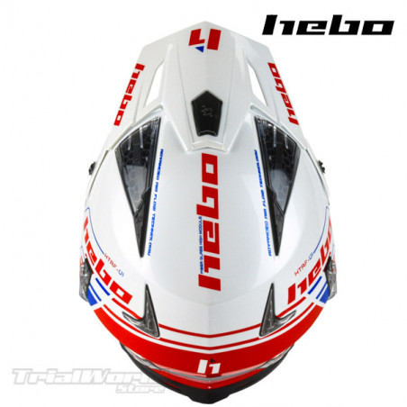 Casco Hebo Zone 4 Contact blanco