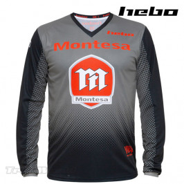 Camiseta Trial Hebo Montesa Pro Classic Gris