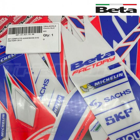 Kit adhesivos Beta EVO Factory 2015