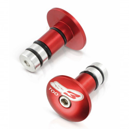 Handlebar end red S3