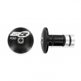 Handlebar stops S3 black