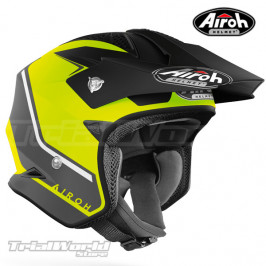 Casco Trial Airoh TRR S Yellow - Black GLOSS