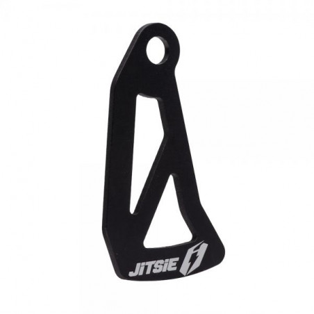 Rear brake disc protector black