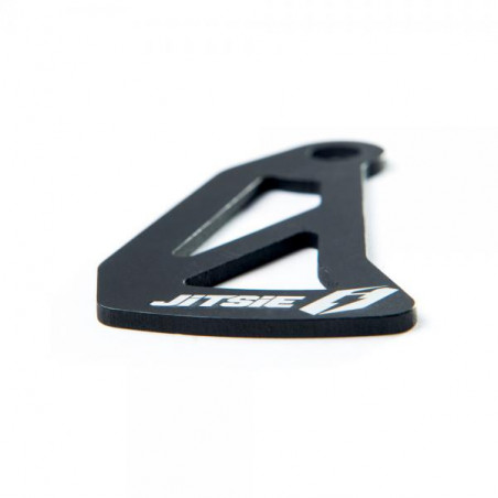 Rear brake disc protector black