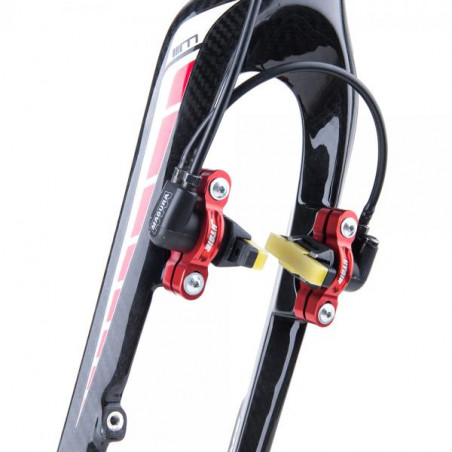 Hydraulic brake support red HS