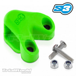 Guía tensor de cadena trial S3 Parts verde