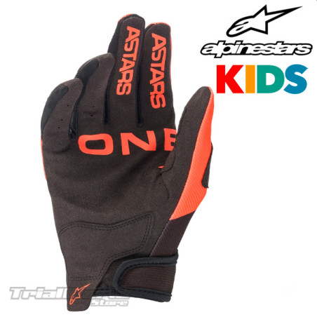 Guantes Alpinestars Radar Junior rojo