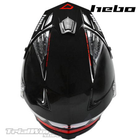 Helmet Hebo Zone4 Monocolour Black