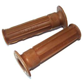 Handlebar grips Ossa Trial - brown