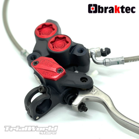 Conjunto de Freno delantero trial Braktec Racing