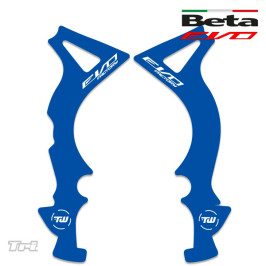 Blue Beta Evo frame stickers