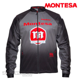 Jacket Hebo Wind Pro Montesa Classic Grey