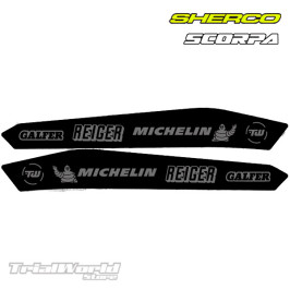 Swingarm stickers Sherco ST Trial