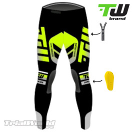 Pantalón trial TW Prime amarillo designed by Trialworld