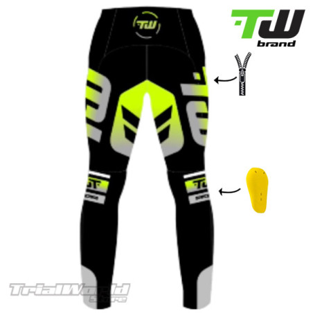 Pantalón trial TW Prime amarillo designed by Trialworld