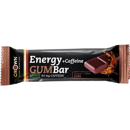 Gominola Crown Sport Nutrition Energy Gum con cafeína sabor cola