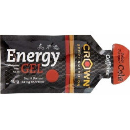 Crown Sport Nutrition caffeinated energy gel with cola flavor