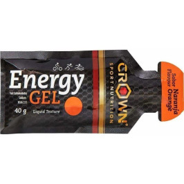 Crown Sport Nutrition Energy Gel orange flavor