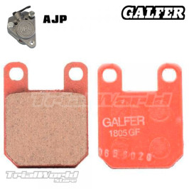 Brake pads trial GALFER FD065 G1805 Beta Techno and Montesa Cota 315R