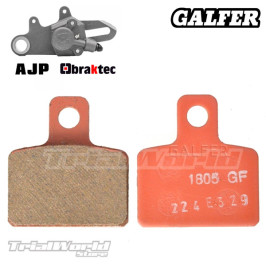 Rear brake pads Braktec and...