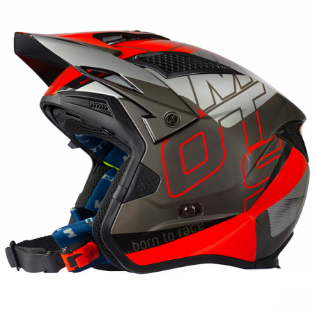 Casco de Trial MOTS JUMP UP03 rojo