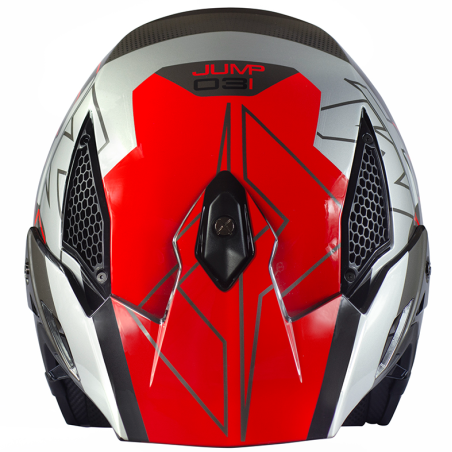 Casco de Trial MOTS JUMP UP03 rojo