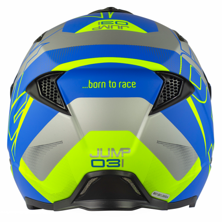 Casco de Trial MOTS JUMP UP03 azul