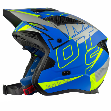 Casco de Trial MOTS JUMP UP03 azul