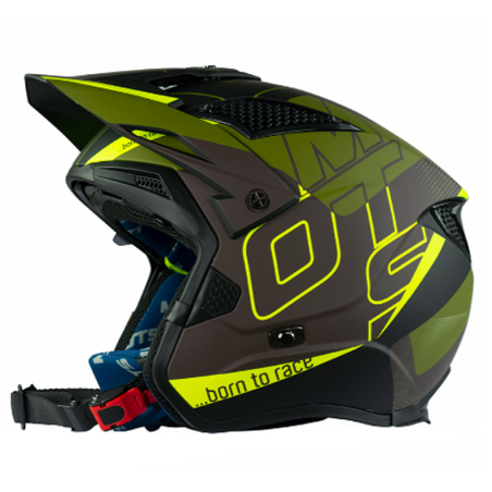 Casco de Trial MOTS JUMP UP03 verde