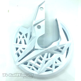 Front brake disc protector white Montesa Cota 4RT - Cota 301RR