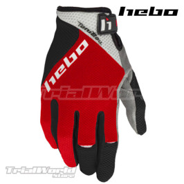 Gloves Hebo Toni Bou II Trial Red