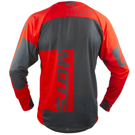 Camiseta Trial MOTS RIDER4 rojo