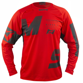 Camiseta Trial MOTS RIDER4 rojo