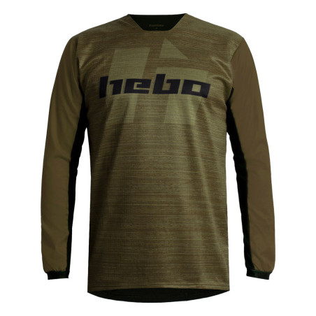 Camiseta Hebo Scratch Enduro y Trial verde