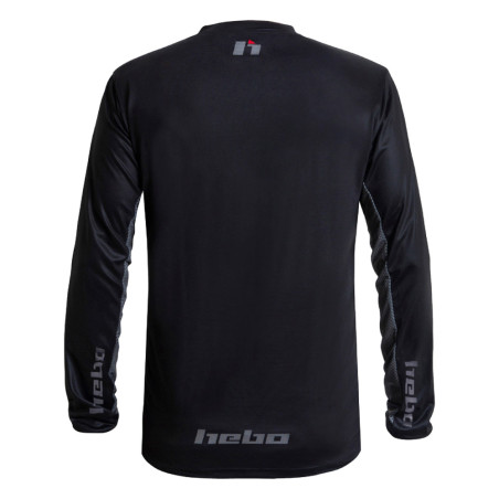 Camiseta trial Hebo TECH H negro