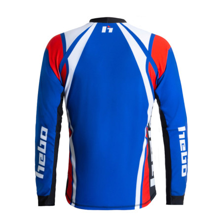 Camiseta Trial Hebo Race PRO azul