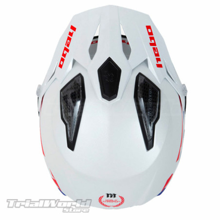 Casco Trial Hebo Zone 5 AIR Montesa Classic azul