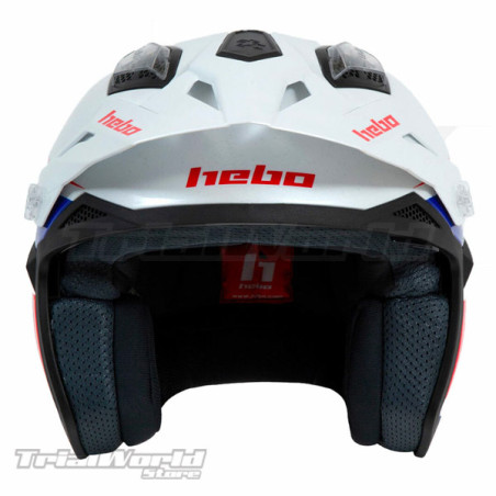 Casco Trial Hebo Zone 5 AIR Montesa Classic azul