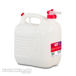 Gasoline can with tap 5 liters