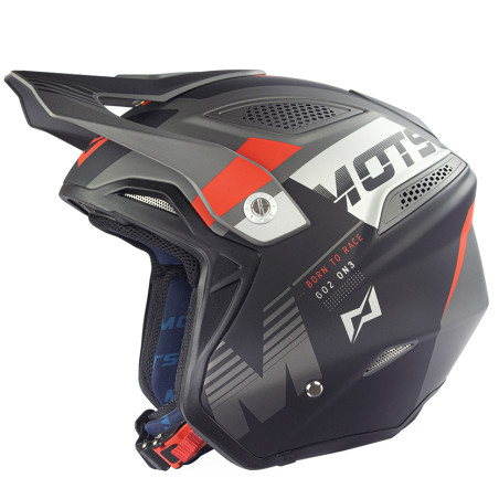 Casco de Trial MOTs Go2 2023 negro