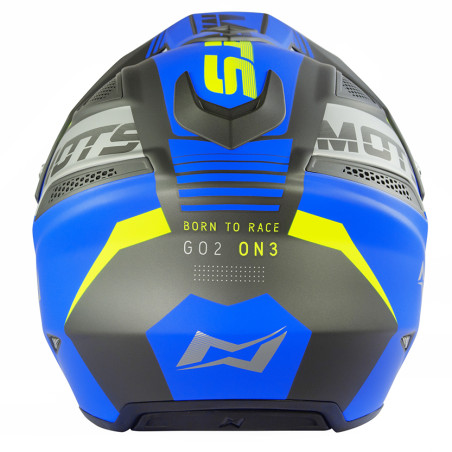 Casco de Trial MOTs Go2 2023 azul