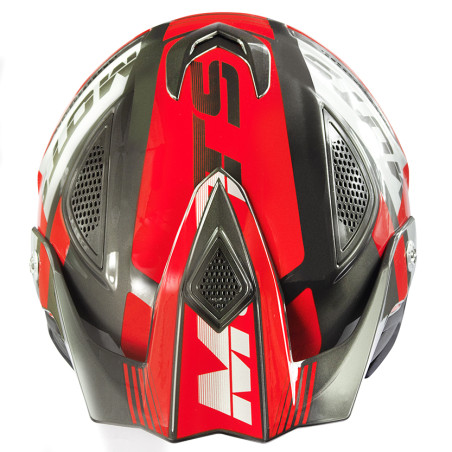 Casco de Trial MOTs Go2 2023 rojo