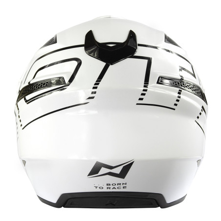 Casco de Trial MOTs Go2 2023 blanco